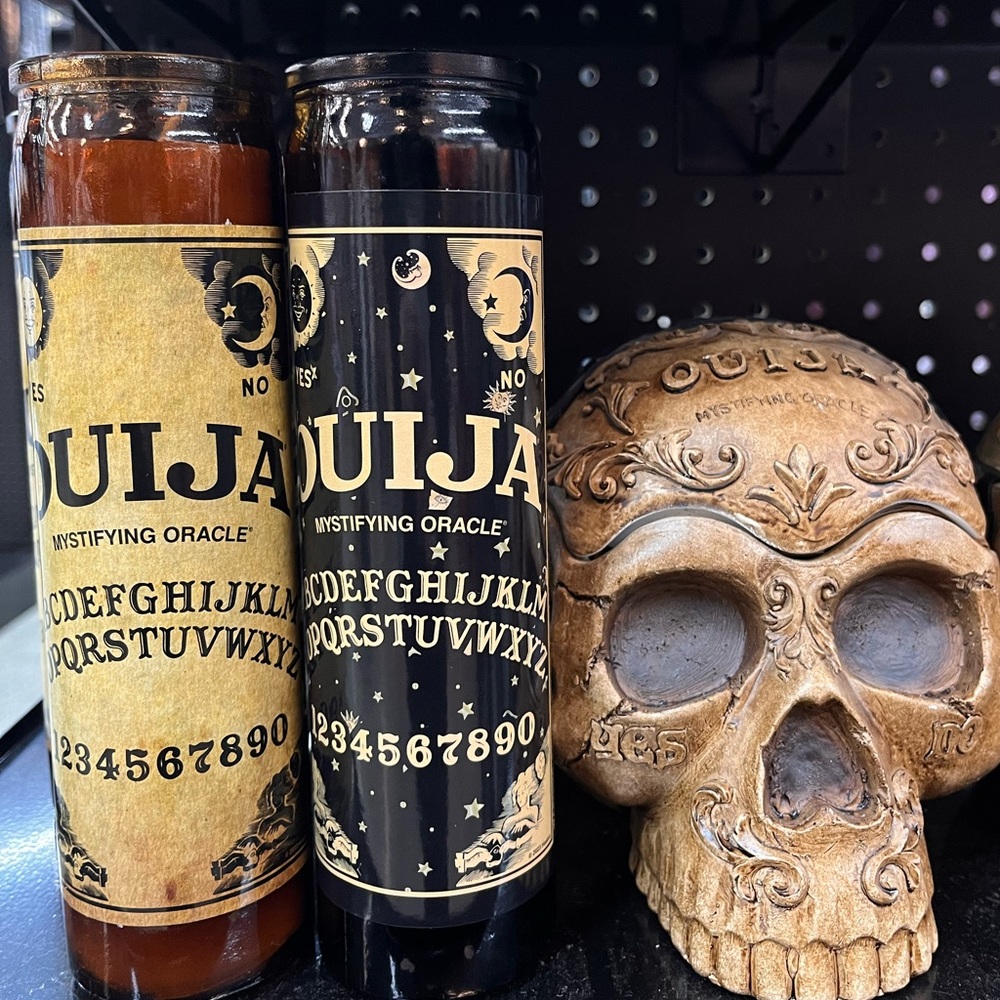 Black oujia candle